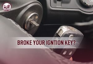 Broken car Key removal