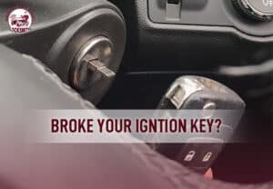Broken Ignition Car Key