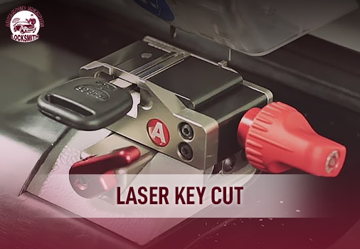 Laser car key cut